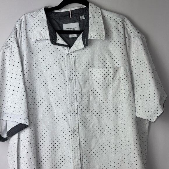 Paper Denim & Cloth Casual Button-Up Men's Short Sleeve Size 4X - Picture 1 of 8